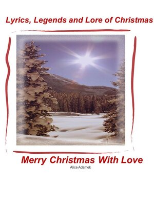 cover image of Lyrics, Legends and Lore of Christmas